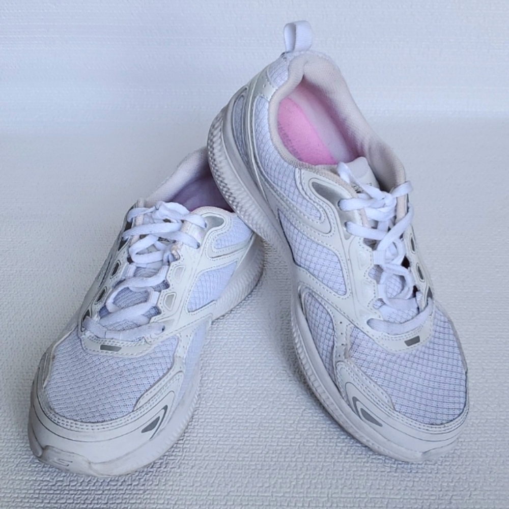 Skechers GoRun Consistent White Sneakers